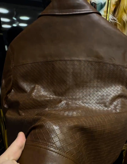 Brown Soft Leather Jacket