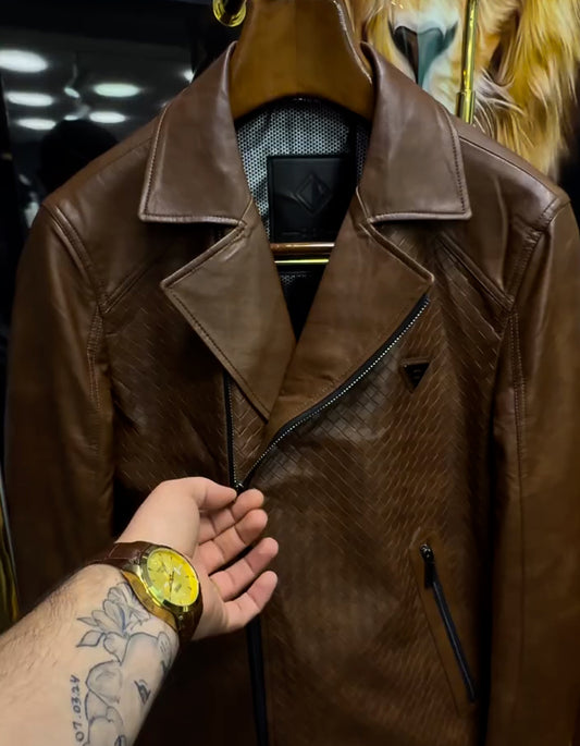 Brown Soft Leather Jacket