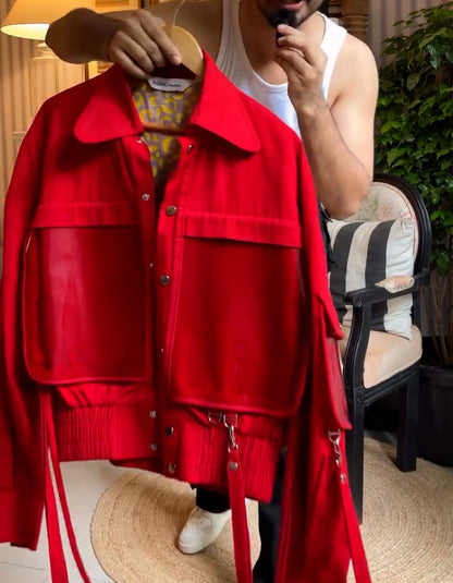 Red Tassel Short Jacket