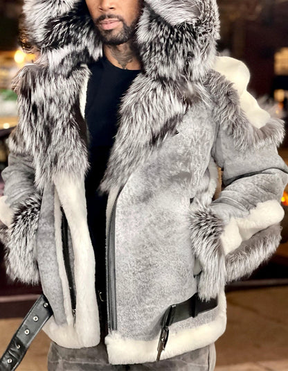 Unique Fur Warm Coat