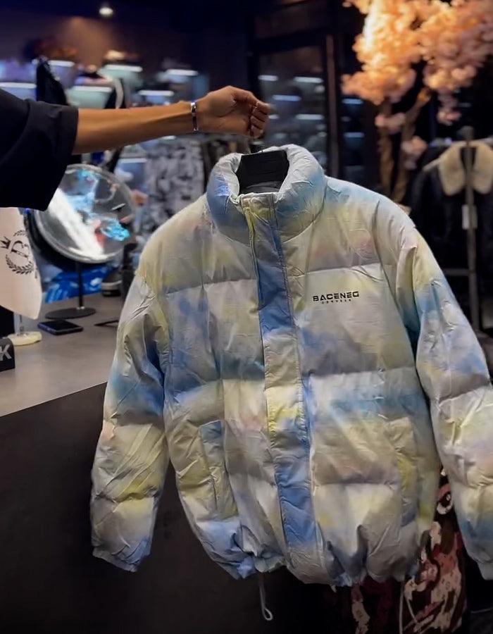 Mixed-Color Loose Jacket