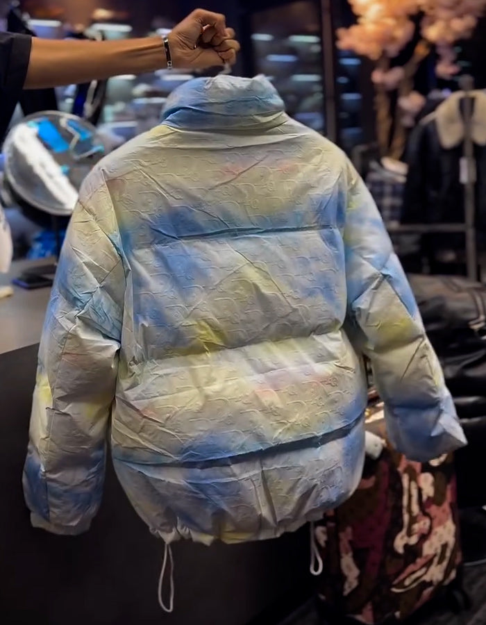 Mixed-Color Loose Jacket