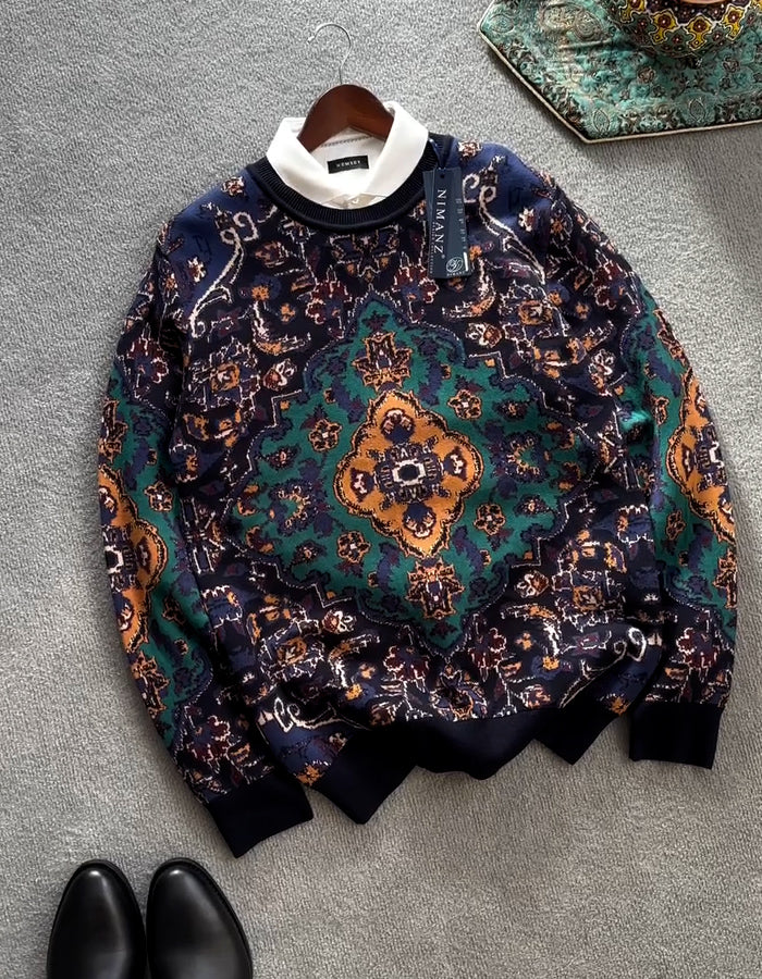 Printing Loose Sweater