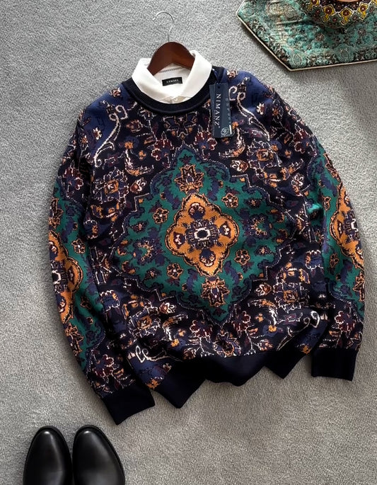 Printing Loose Sweater