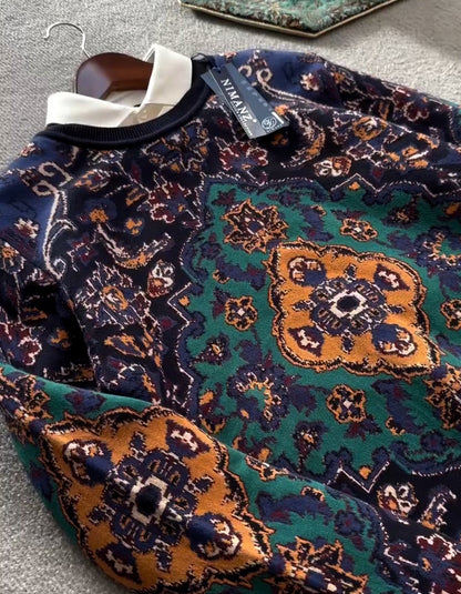 Printing Loose Sweater