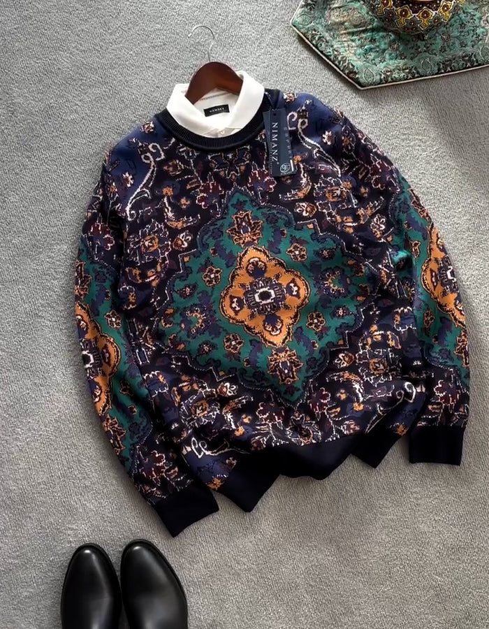 Printing Loose Sweater