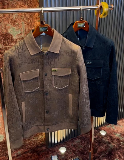 Knit Casual Button Jacket