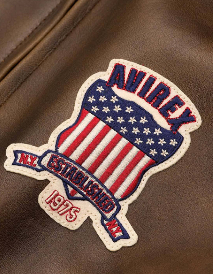 Handmade Leather Bomber Jacket