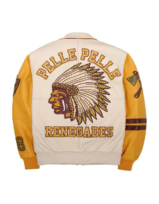 Patchwork Leather Casual Jacket