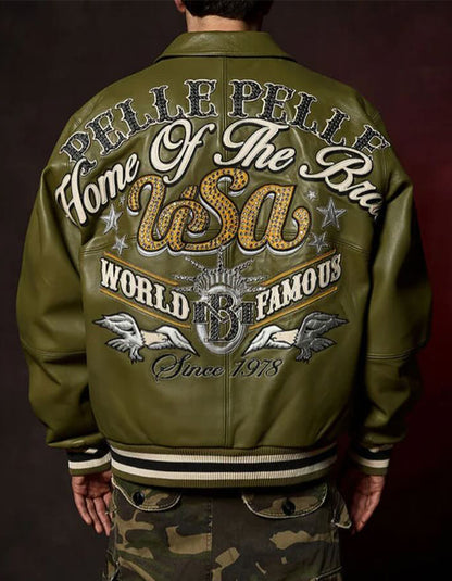 Green Embroidered Jacket