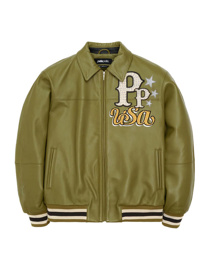 Green Embroidered Jacket