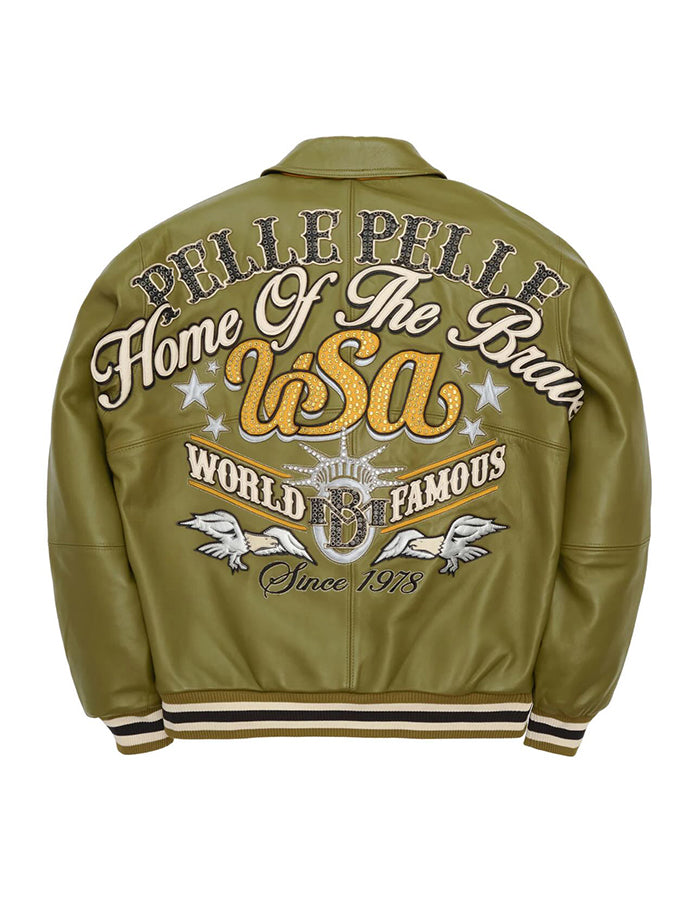 Green Embroidered Jacket