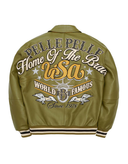 Green Embroidered Jacket