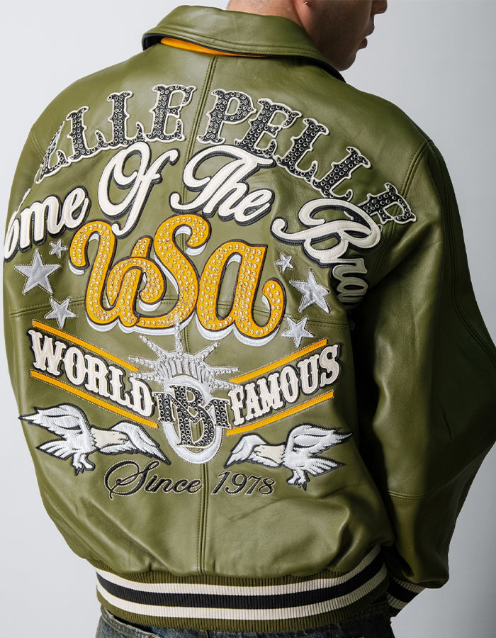 Green Embroidered Jacket