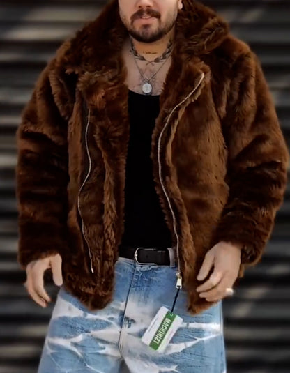 Warm Short Fur Coat