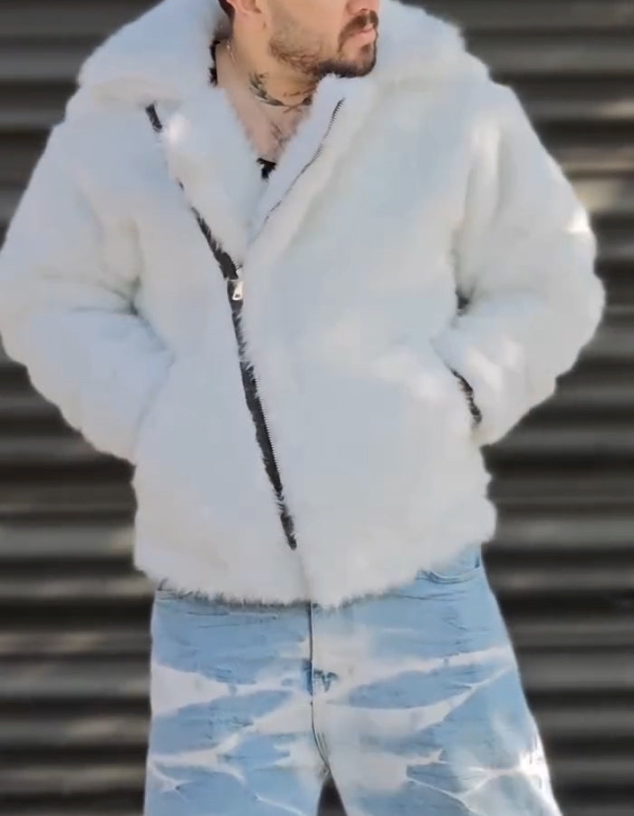 Warm Short Fur Coat