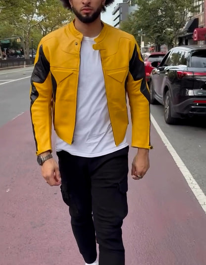 Leather Fit Short Jacket