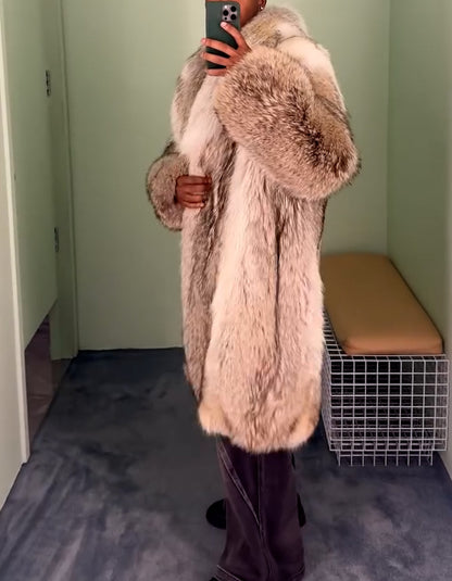 Beige Warm Casual Coat