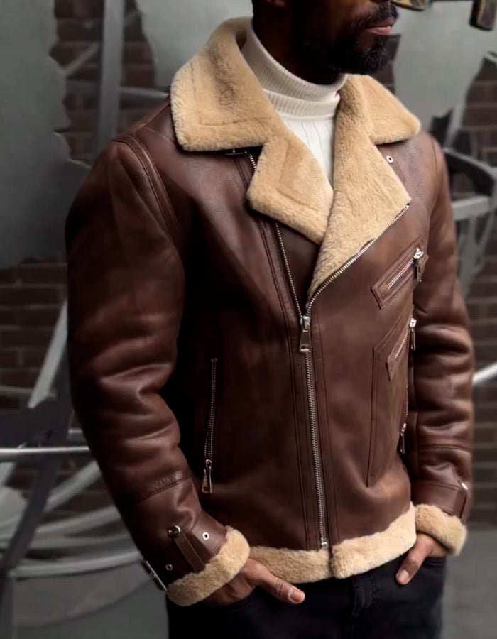 Brown Comfy Short Jacket