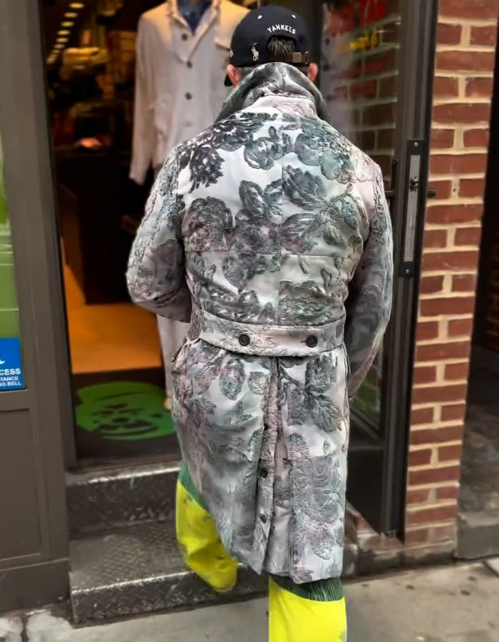 Casual Lapel Collar Long Jacket