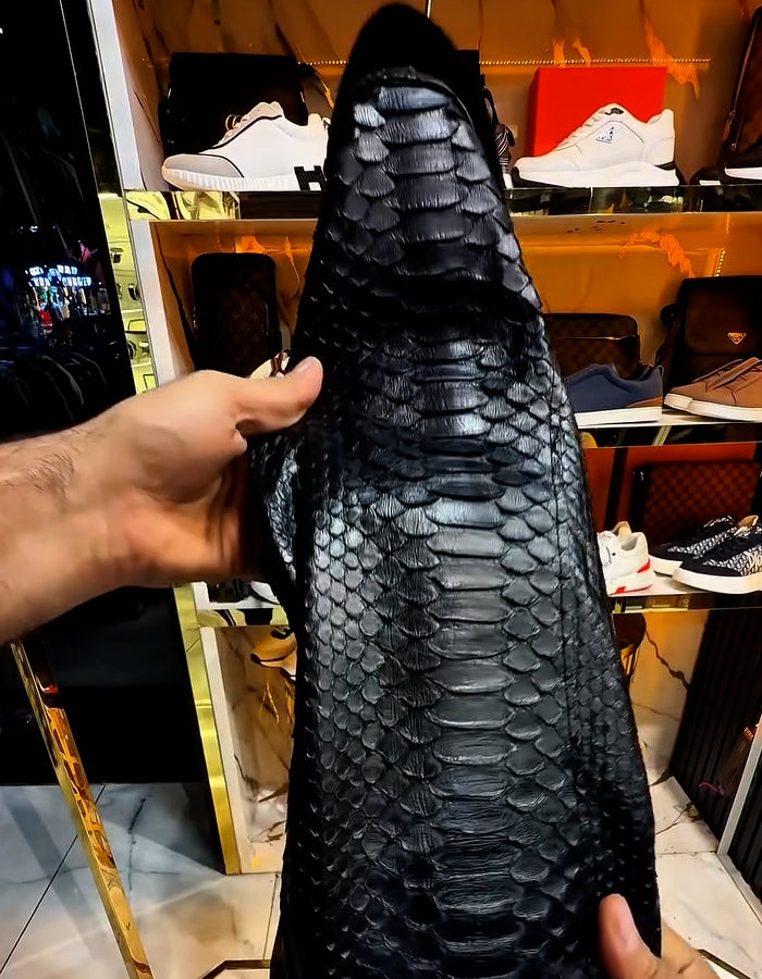 Black Patchwork Slim Jacket