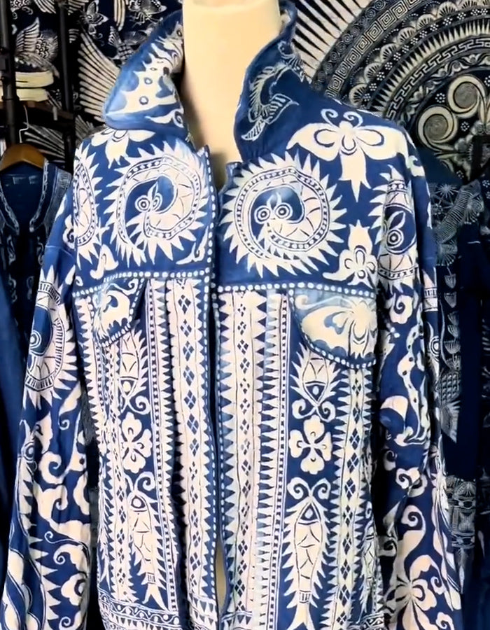 Printing Casual Shirt Jacket