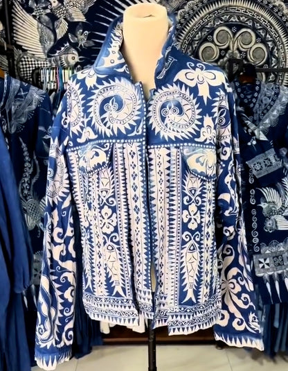 Printing Casual Shirt Jacket