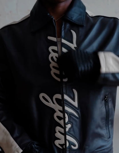 Blue Letter Casual Jacket