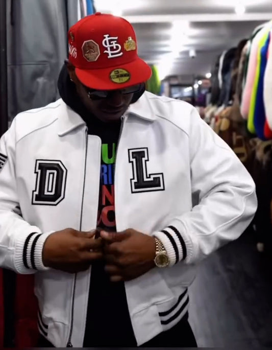White DL Casual Jacket