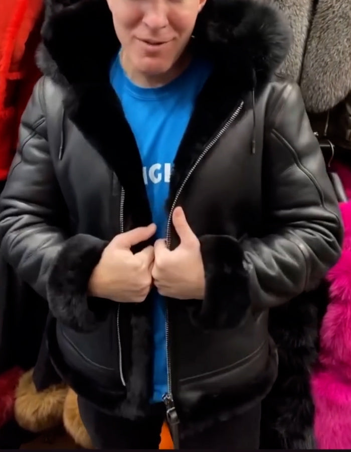 Black Comfort Casual Jacket