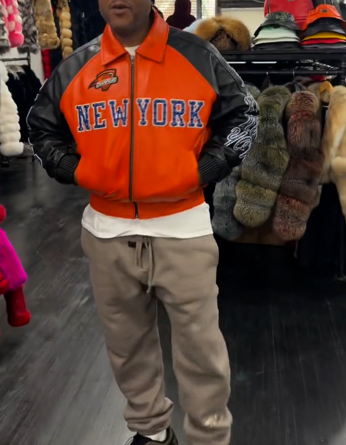 New York Leather Jacket